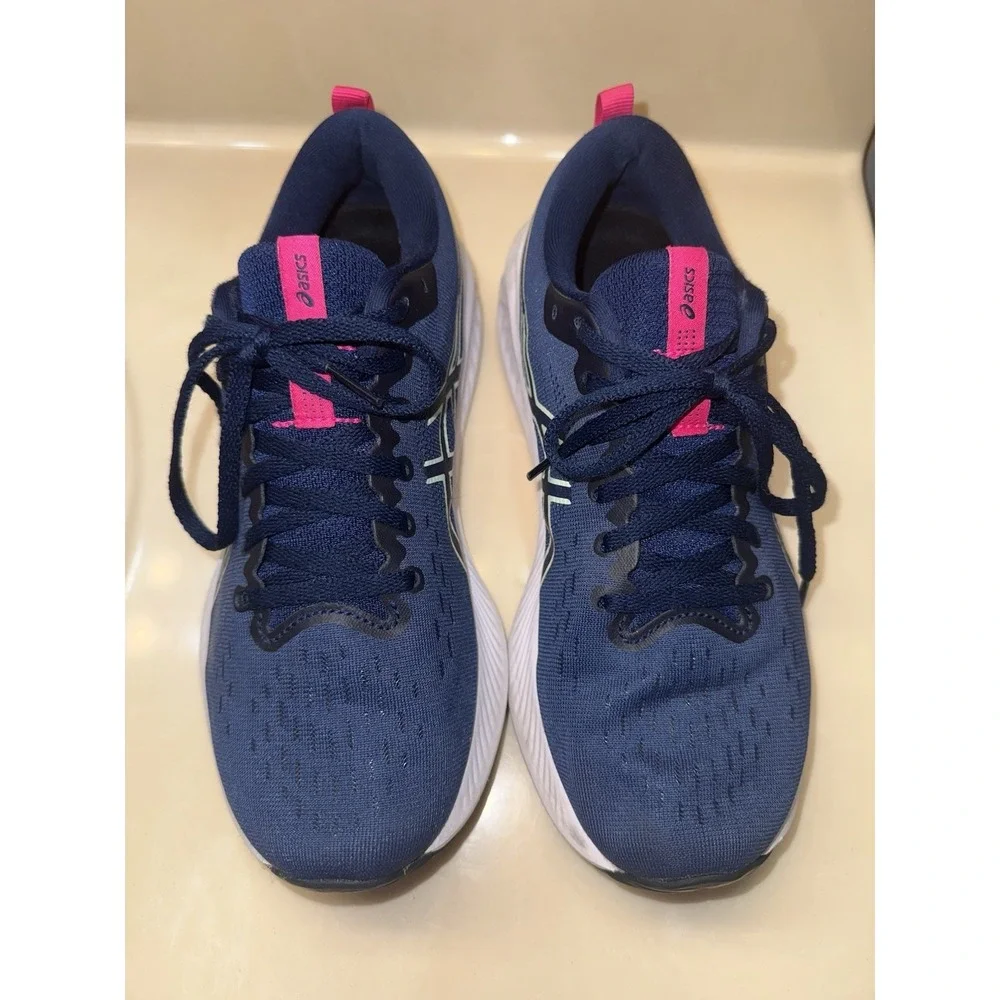 Asics Gel Excite 10 Blue Expanse Soothing Sea Running Shoes Women's Size 8.5